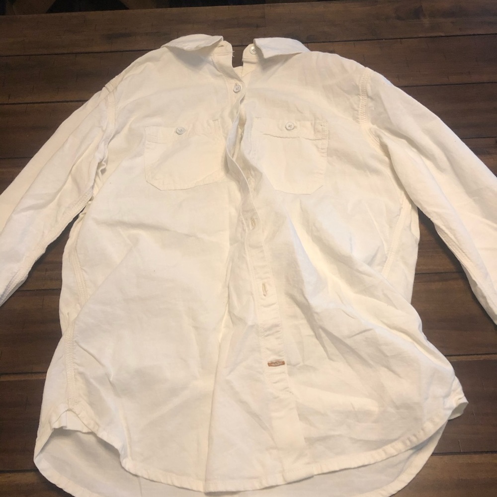 White button up